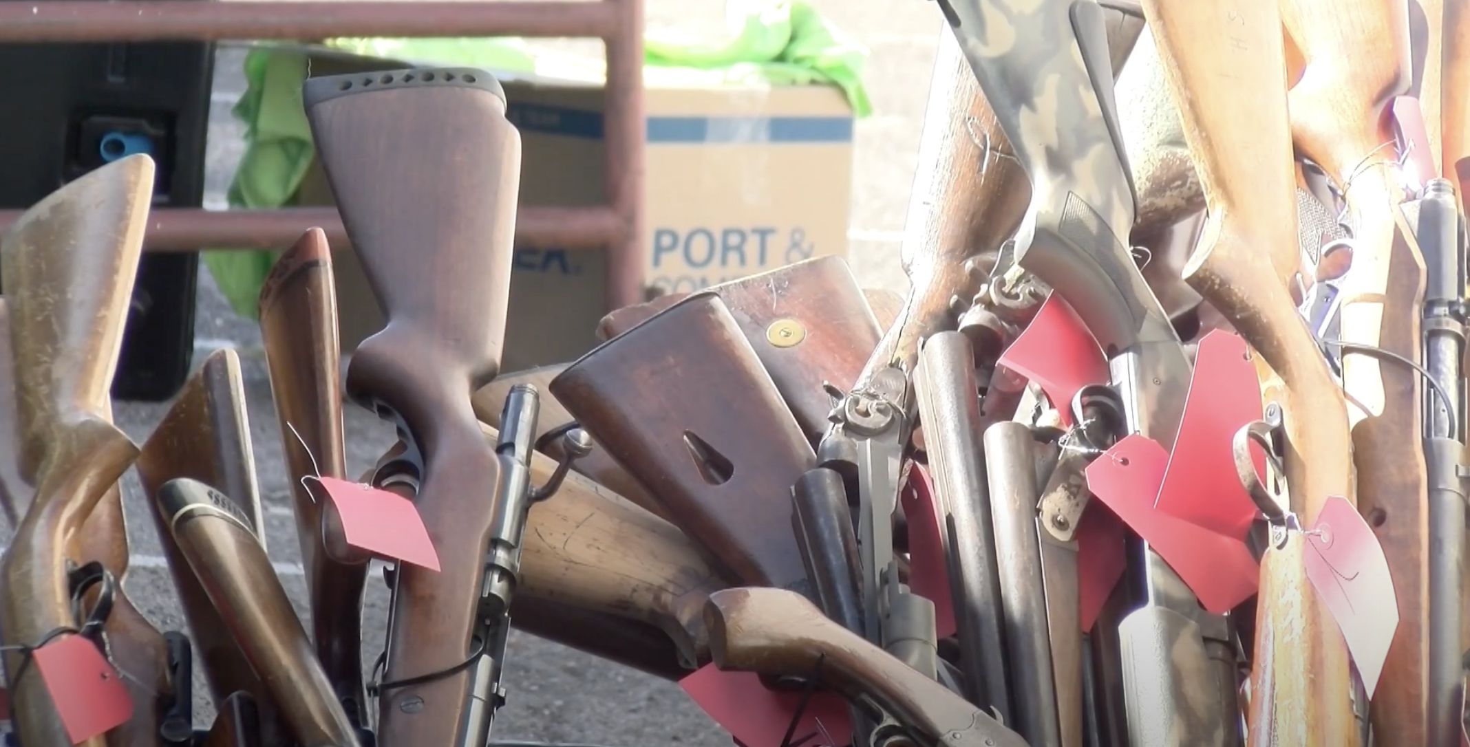 Guns at El Paso Gun Buyback